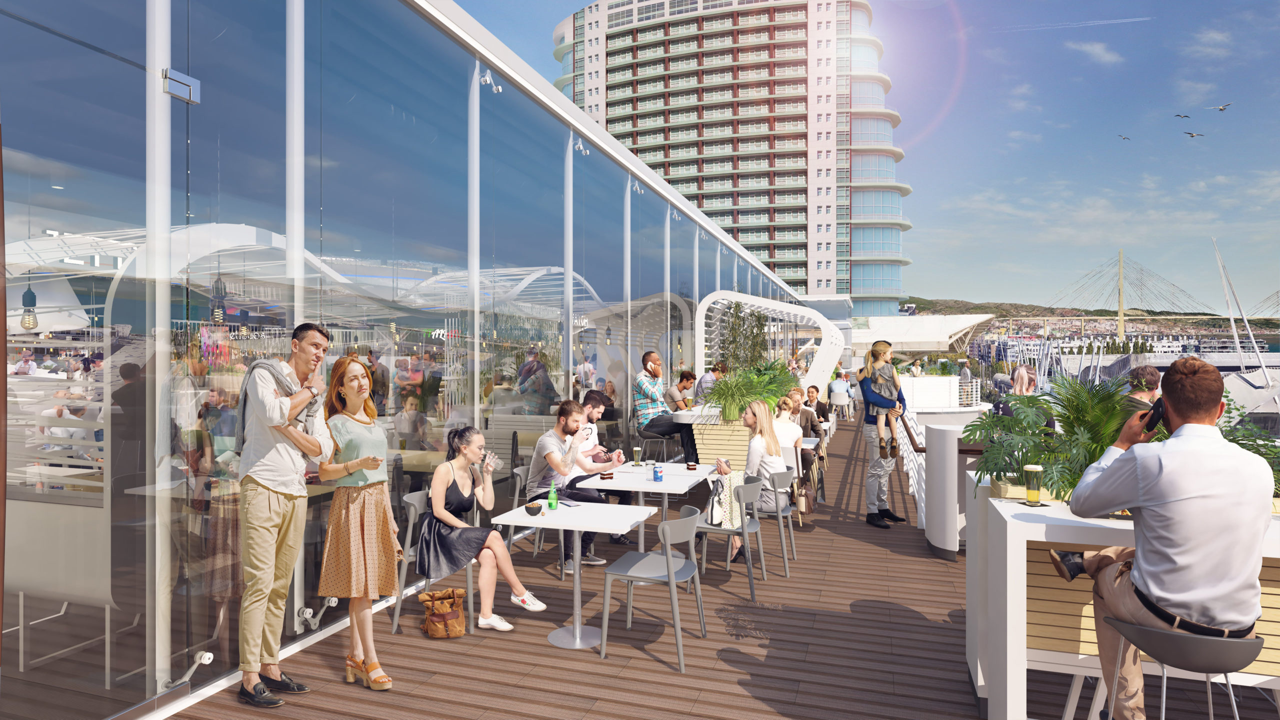 Reify, River Deck Centro Vasco Da Gama Project