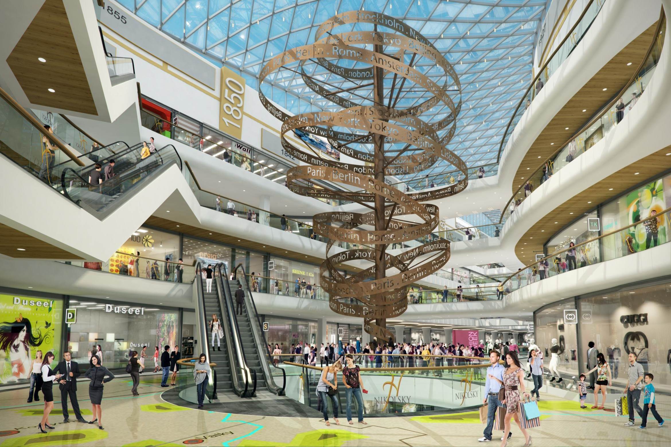 Reify, Nikolsky Mall Kharkiv Project